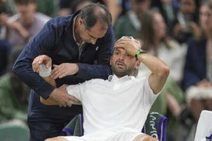 Dimitrov's Wimbledon Hopes Dashed by Injury After Dominant Display Against Sinner