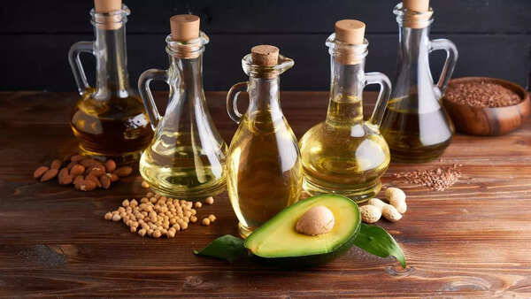 Selection of different hair oils