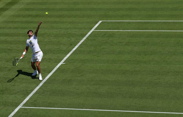 Carlos Alcaraz celebrates his Wimbledon victory, showcasing the tournament's global appeal.
