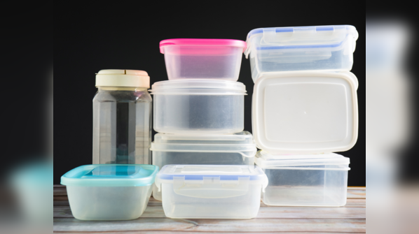 Opt for glass over plastic containers