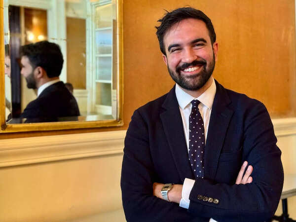 Zohran Mamdani in a stylish and authentic outfit.