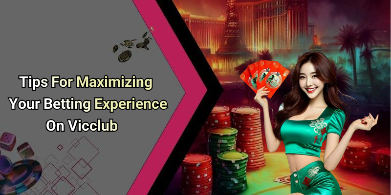 Tips For Maximizing Your Betting Experience On Vicclub